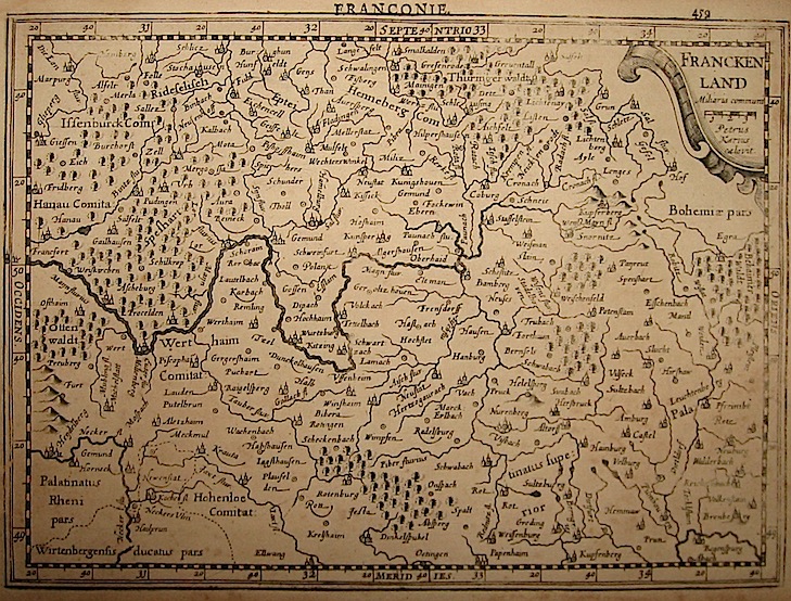Mercator Gerard - Hondius Jodocus Franckenland 1630 Amsterdam